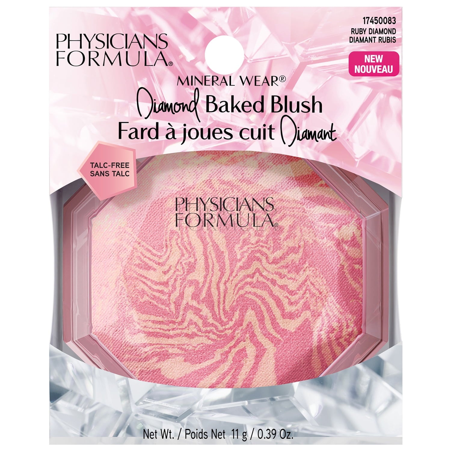 Physicians Formula Mineral Wear Diamond Baked Blush in Ruby Diamond