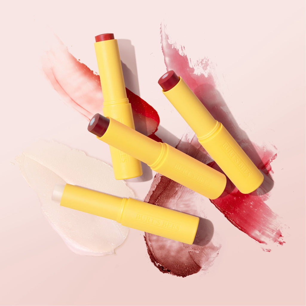 Burt's Bees Boosted Lip Balm Sheer Plus with Shea Butter, 1 Tube, 0.16 Oz