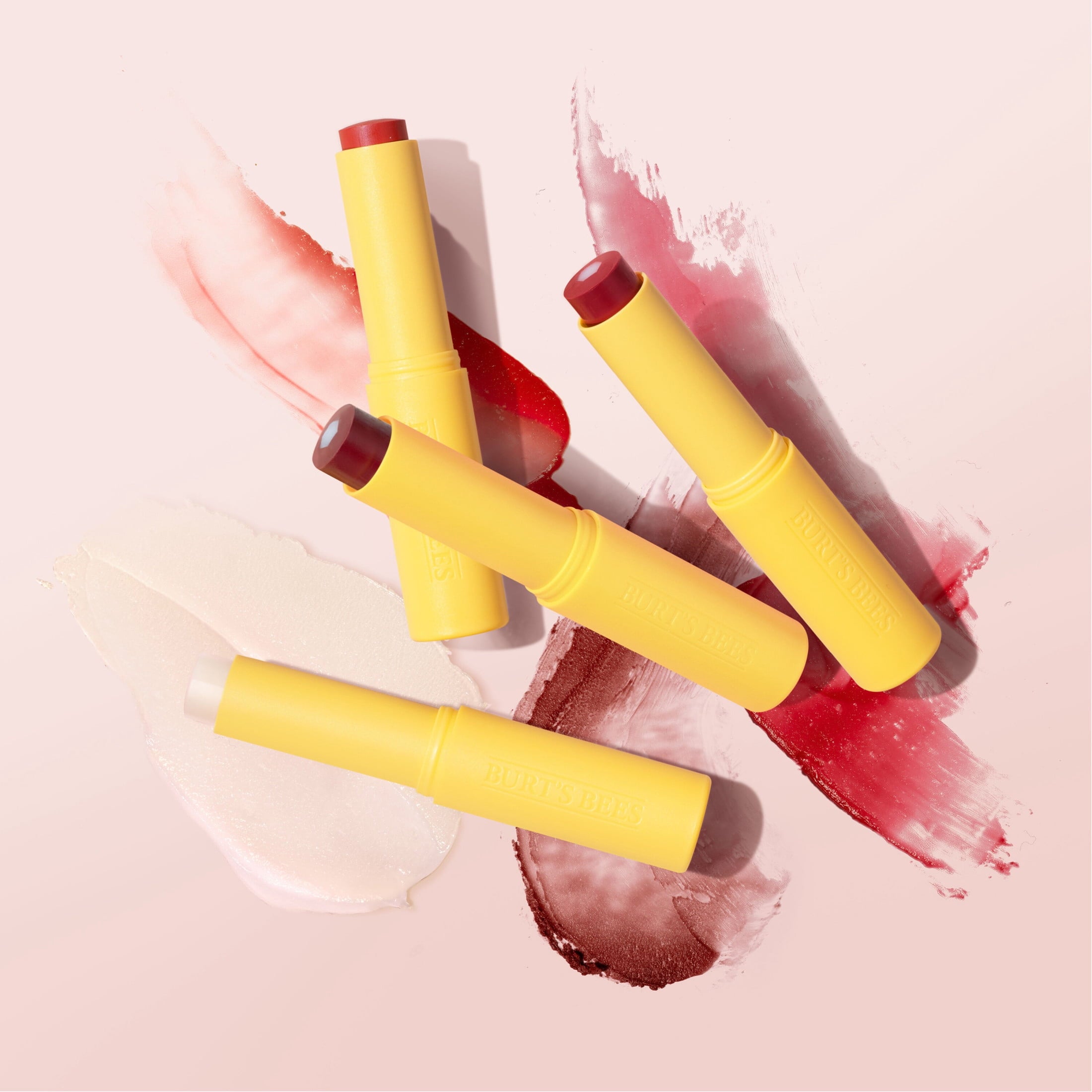 Burt's Bees Boosted Lip Balm Sheer Plus with Shea Butter, 1 Tube, 0.16 Oz