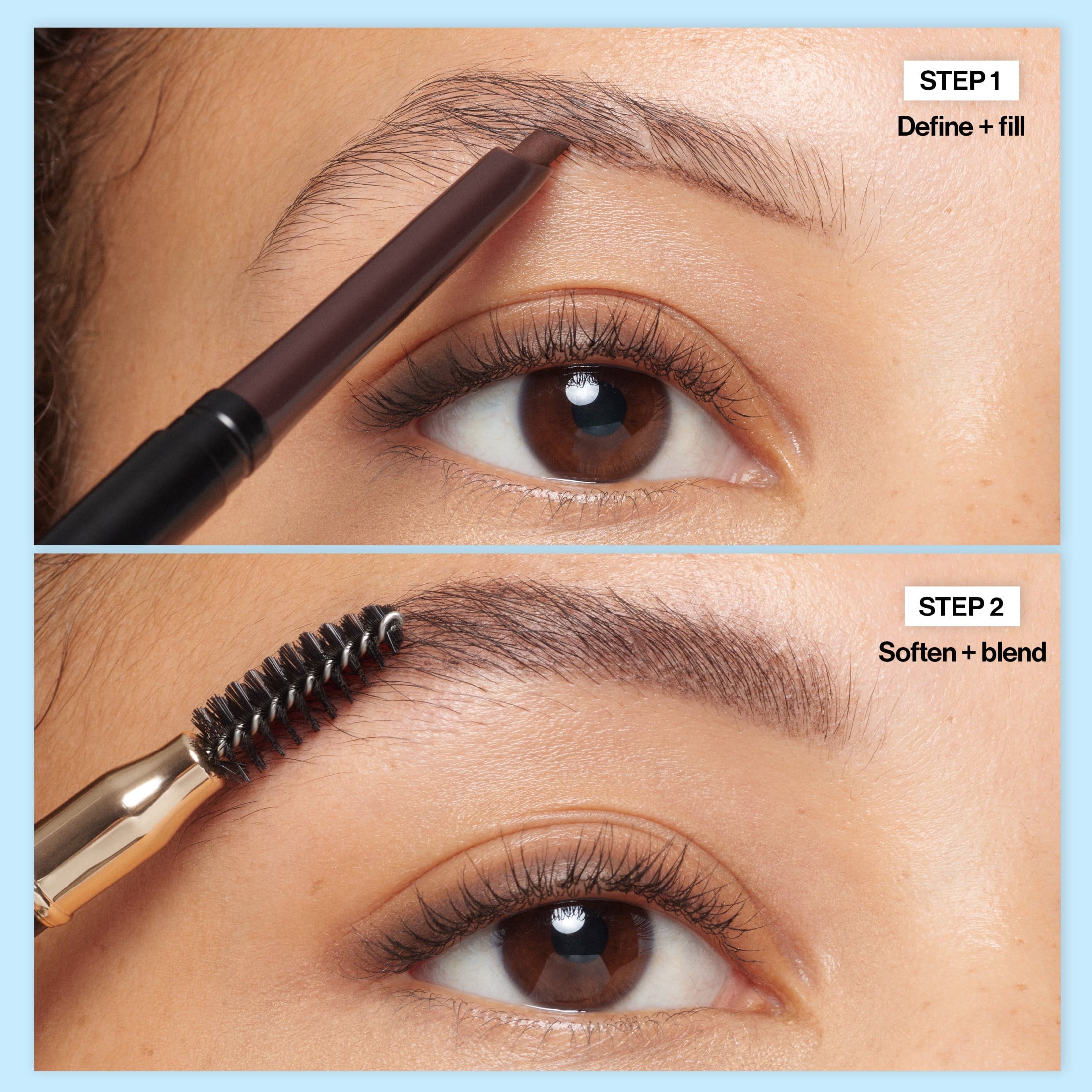 Revlon ColorStay Waterproof Eyebrow Pencil, Mechanical & Long Lasting, 220 Dark Brown, 0.021 oz