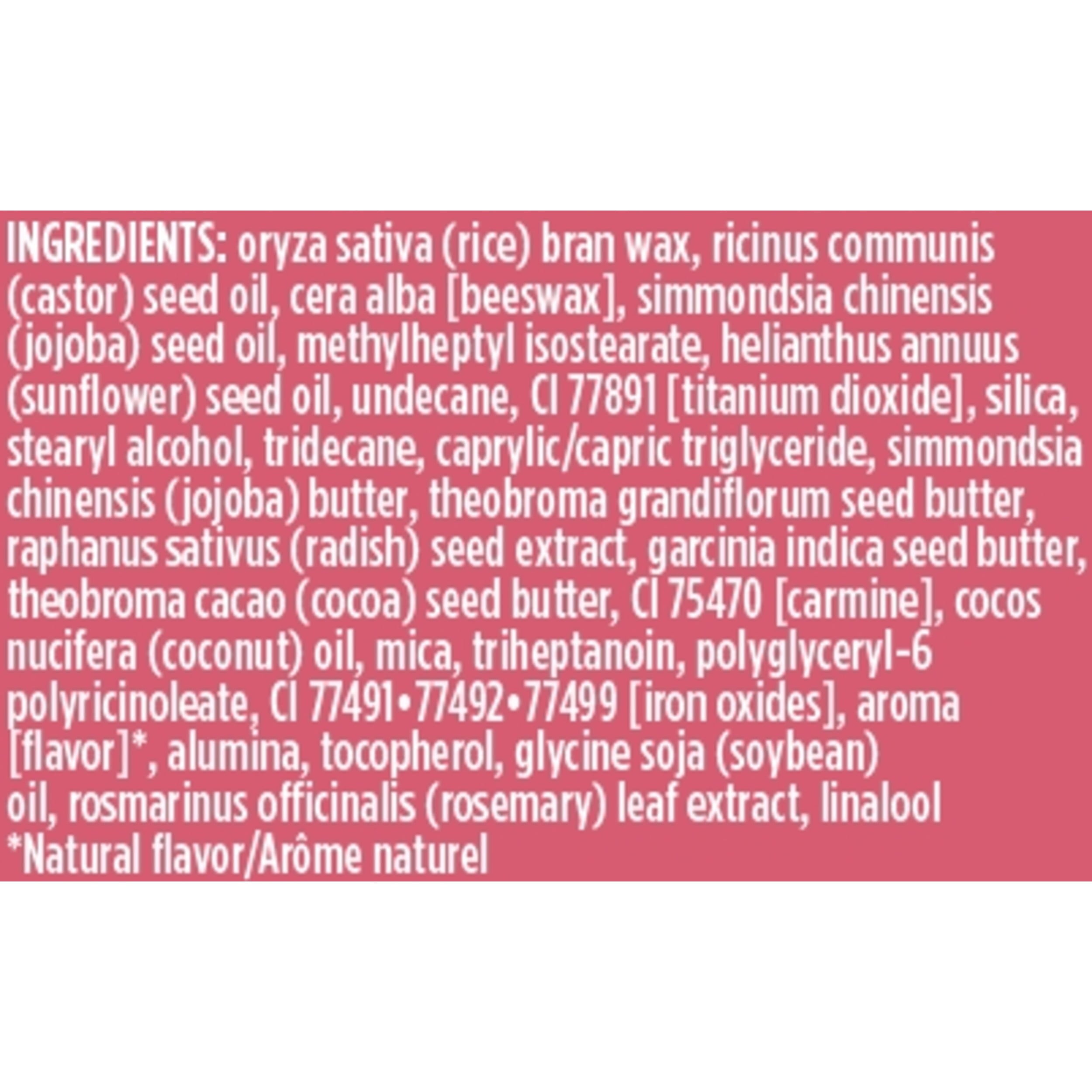 Burts Bees 100% Natural Origin Matte Stick - Rhubarb Rapids, 1 Tube