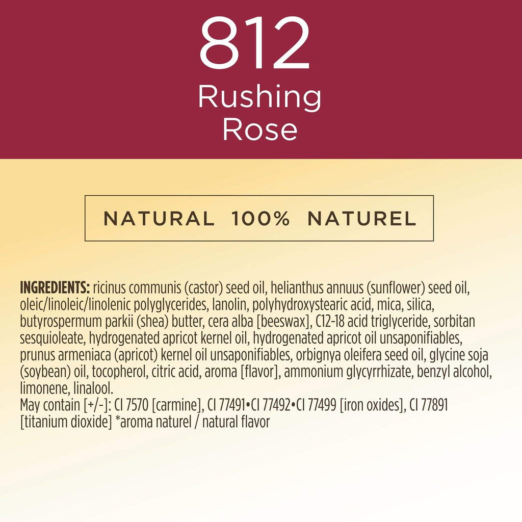 Burt's Bees 100% Natural Moisturizing Liquid Lipstick, Rushing Rose - 1 Tube