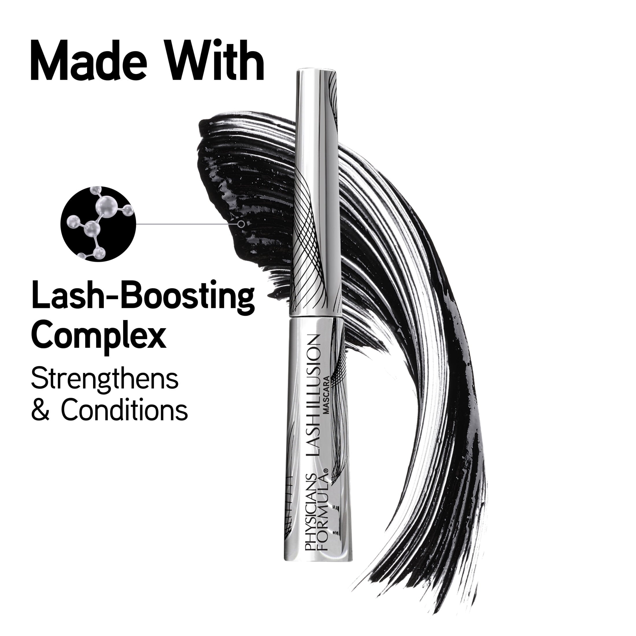 Physicians Formula Physicians Formula Eye Booster Lash Illusion Mascara, Ultra Black - Ultra Black