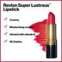 Revlon Super Lustrous Lipstick, Abstract Orange (026), 0.15 oz