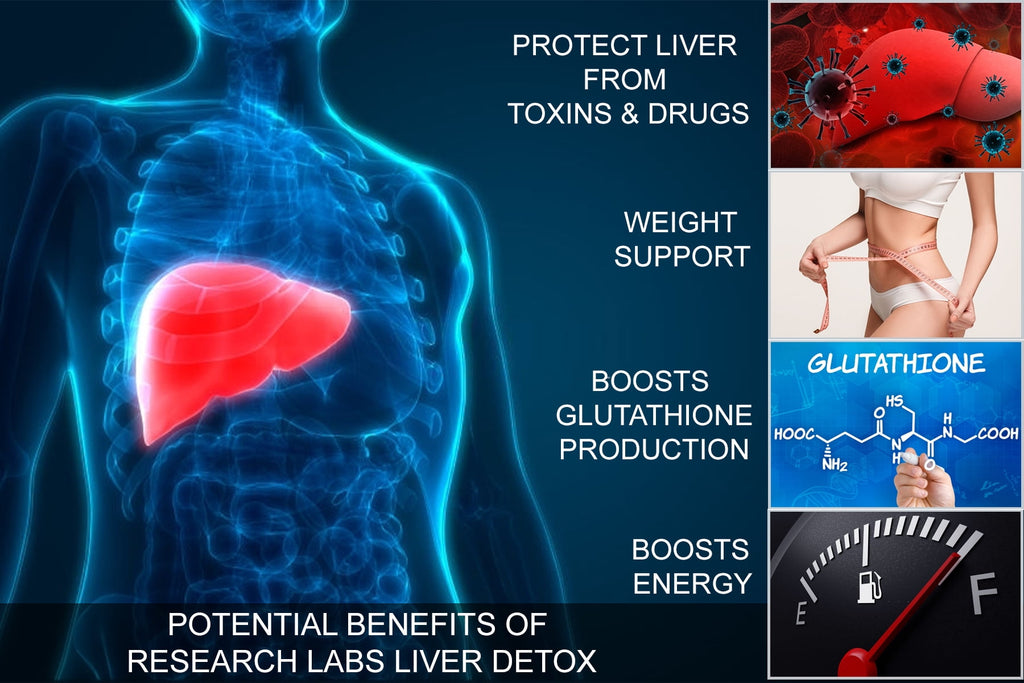 Doctor Recommended Premium Liver Detox Liver Cleanse & Liver Support w/ Milk Thistle, Beet Root, Dandelion. 23 Powerful Herbs by Research Labs