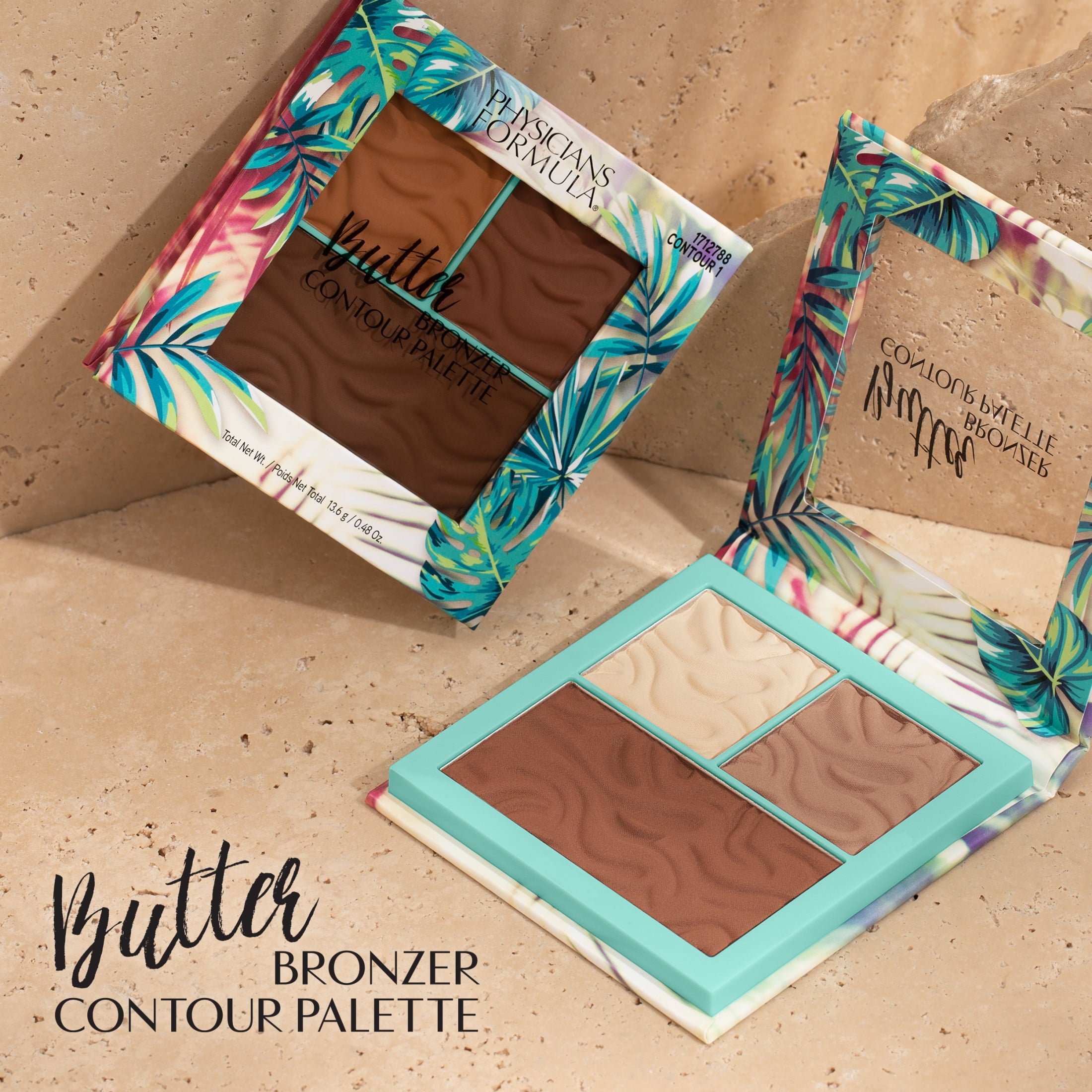Physicians Formula Butter Bronzer Contour Palette, Light to Medium, 1 Count