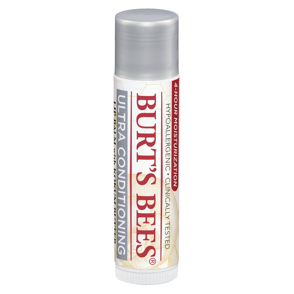 Burt's Bees 100% Natural Moisturizing Lip Balm, Ultra Conditioning with Kokum Butter, Shea Butter & Cocoa Butter - 1 Tube