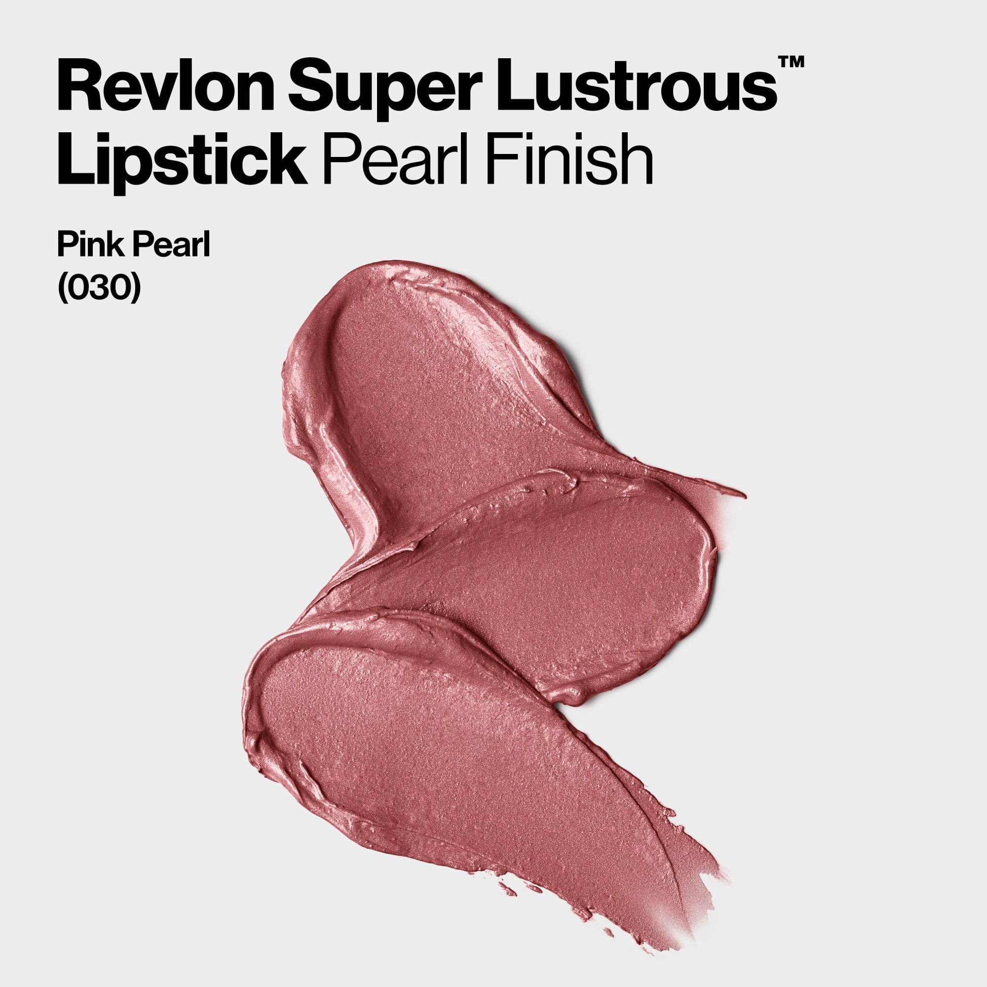 Revlon Super Lustrous Pearl Lipstick, Creamy Formula, 030 Pink Pearl
