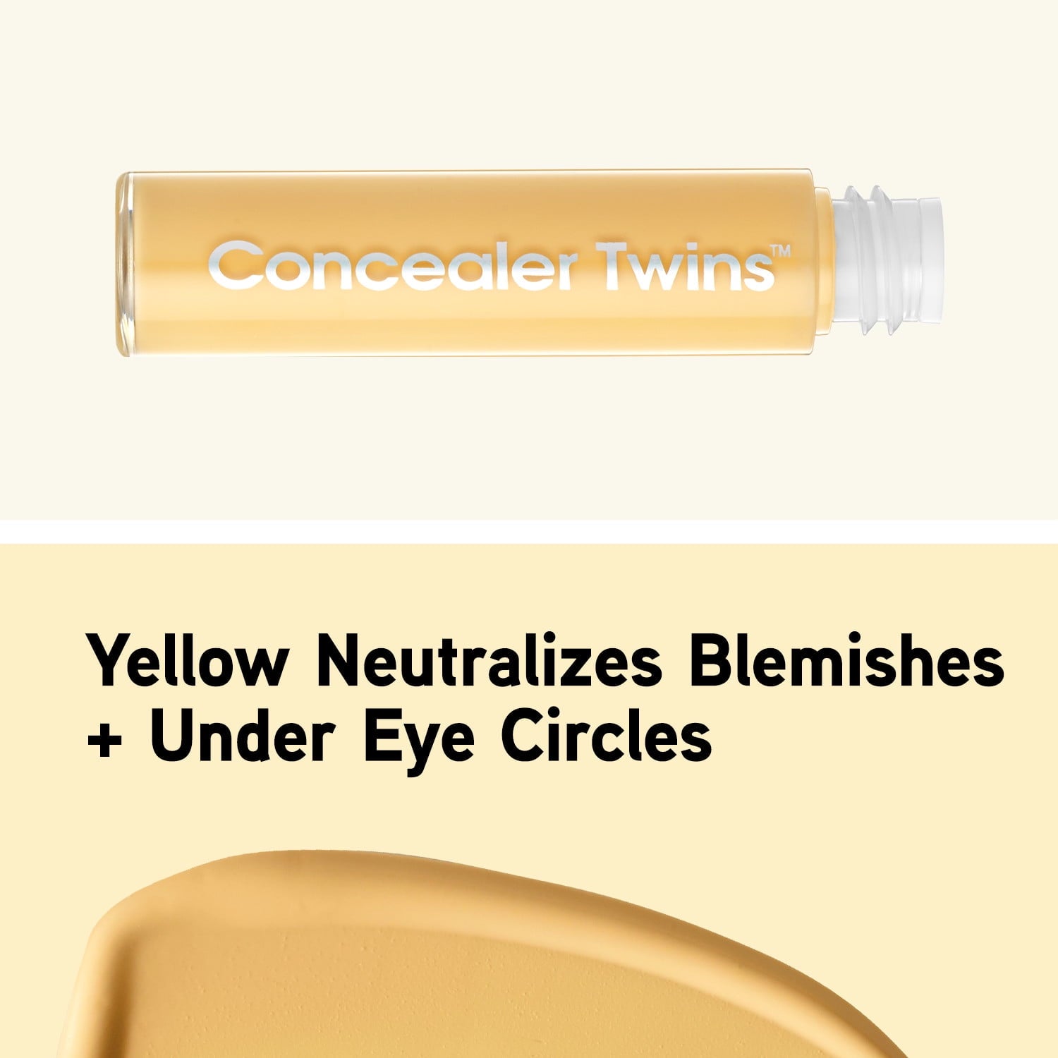(2 pack) Physicians Formula Concealer Twins Cream Concealer, Yellow/Light