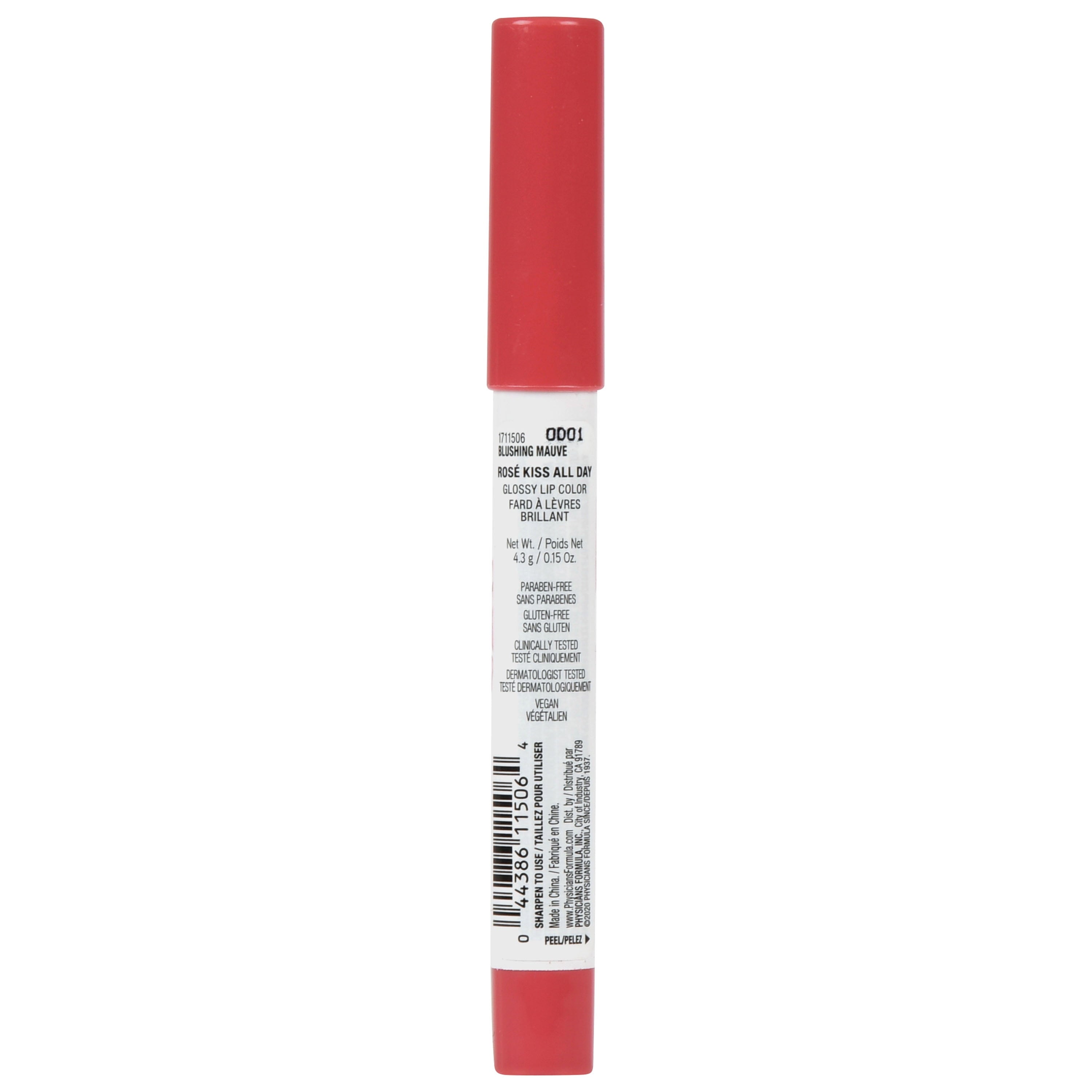 Physicians Formula RosÃÂ© All Day RosÃÂ© Kiss All Day Glossy Lip Color, Blushing Mauve