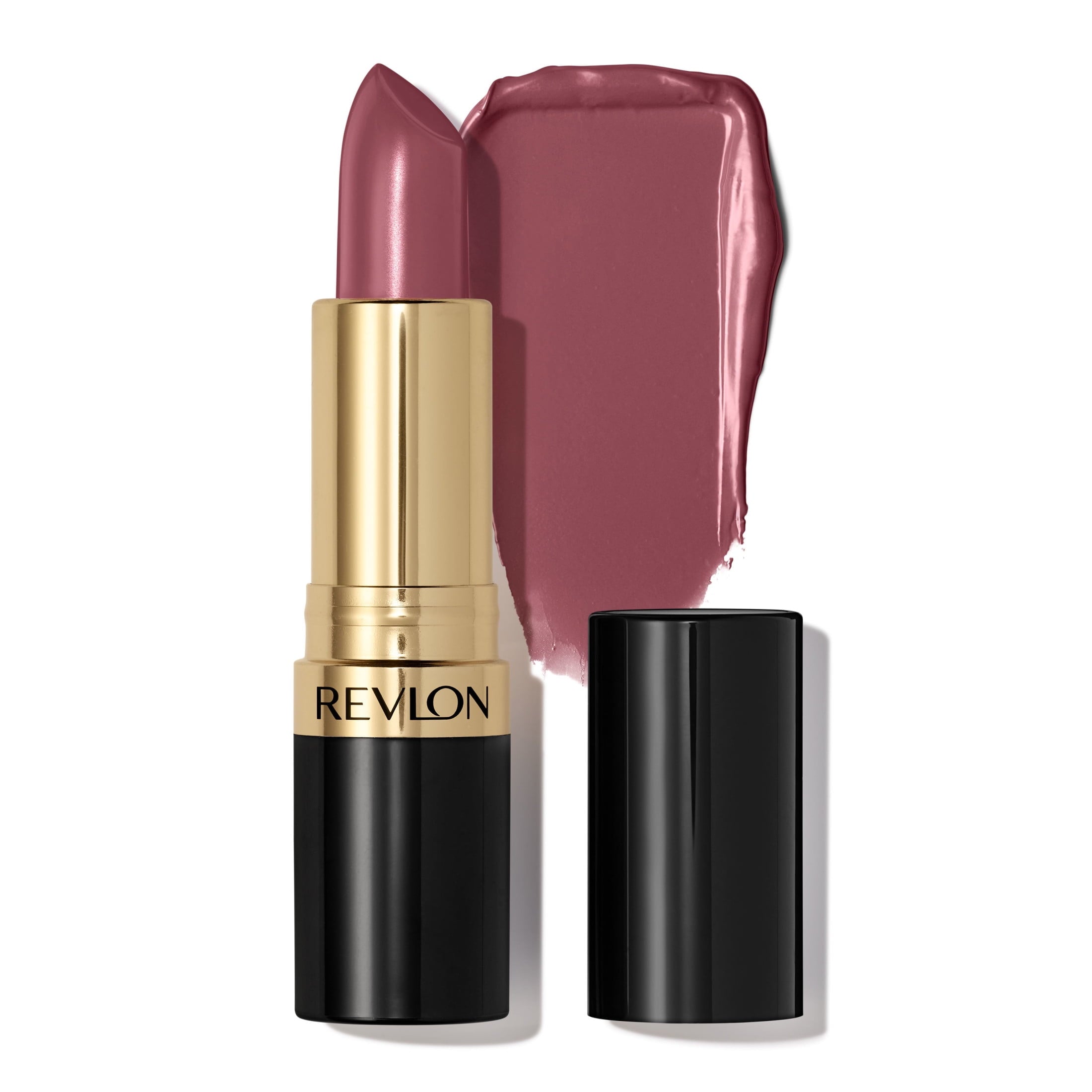 (2 pack) Revlon Super Lustrous Creme Lipstick, Creamy Formula, 473 Mauvey Night, 0.15 oz