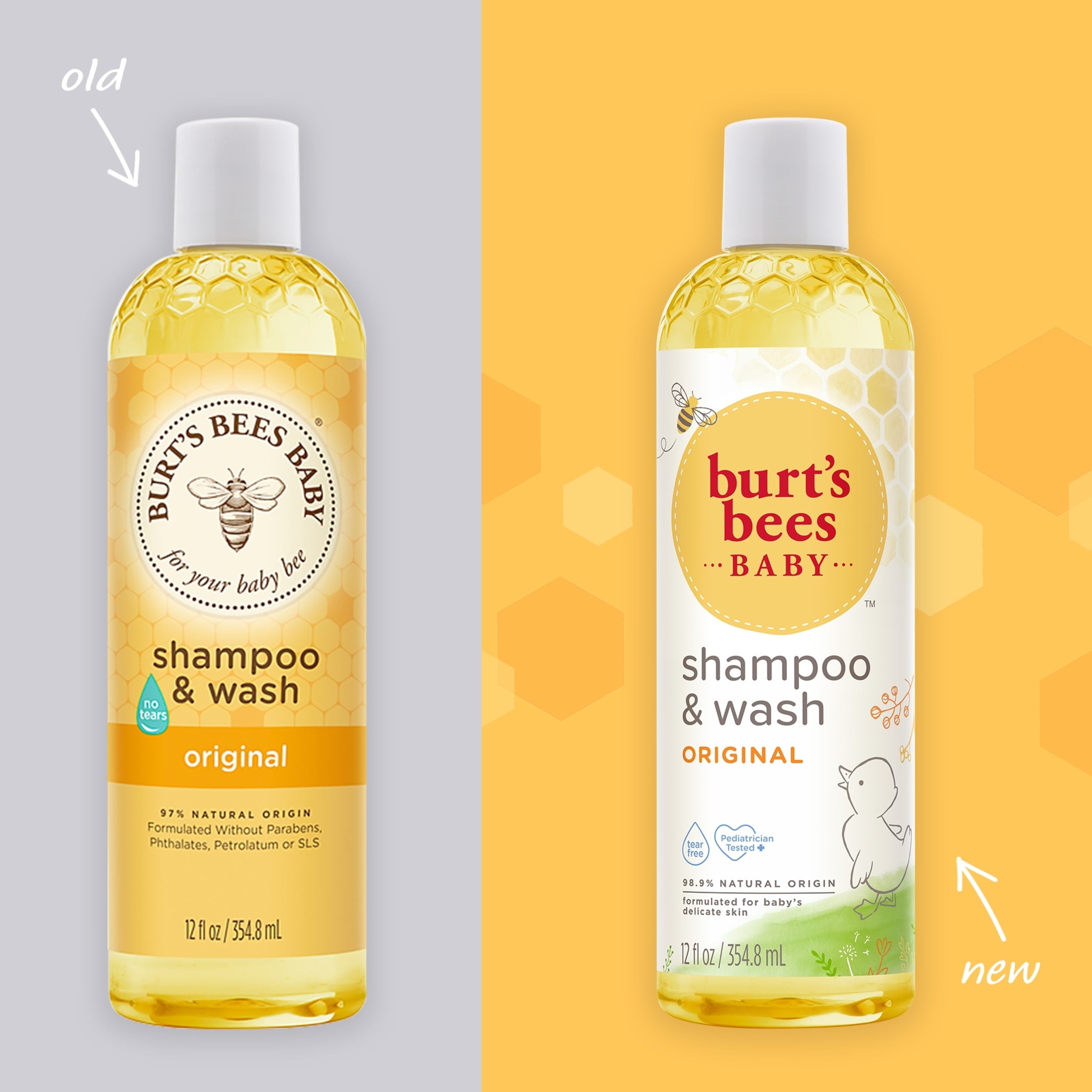 Burt's Bees Baby Shampoo & Wash Original 12 fl oz