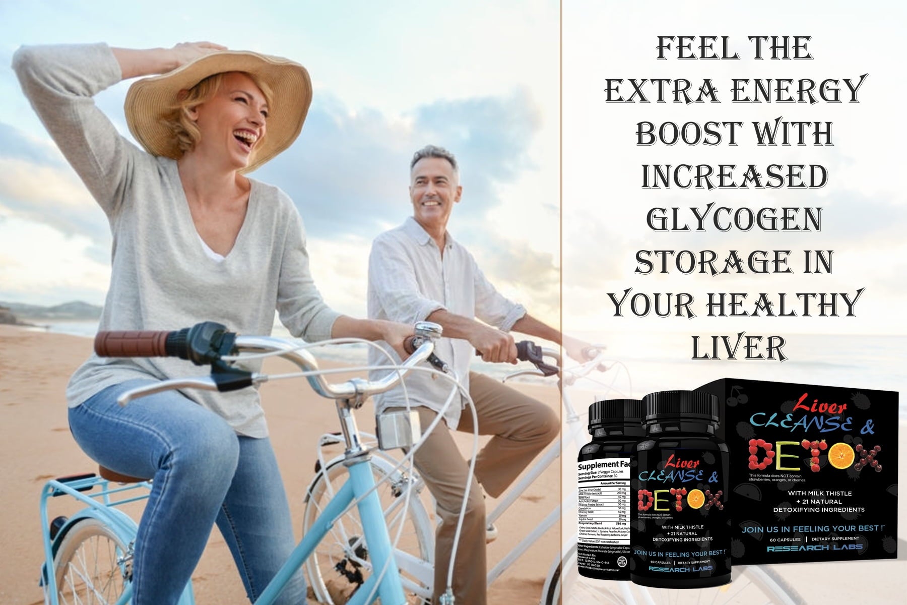 Doctor Recommended Premium Liver Detox Liver Cleanse & Liver Support w/ Milk Thistle, Beet Root, Dandelion. 23 Powerful Herbs by Research Labs