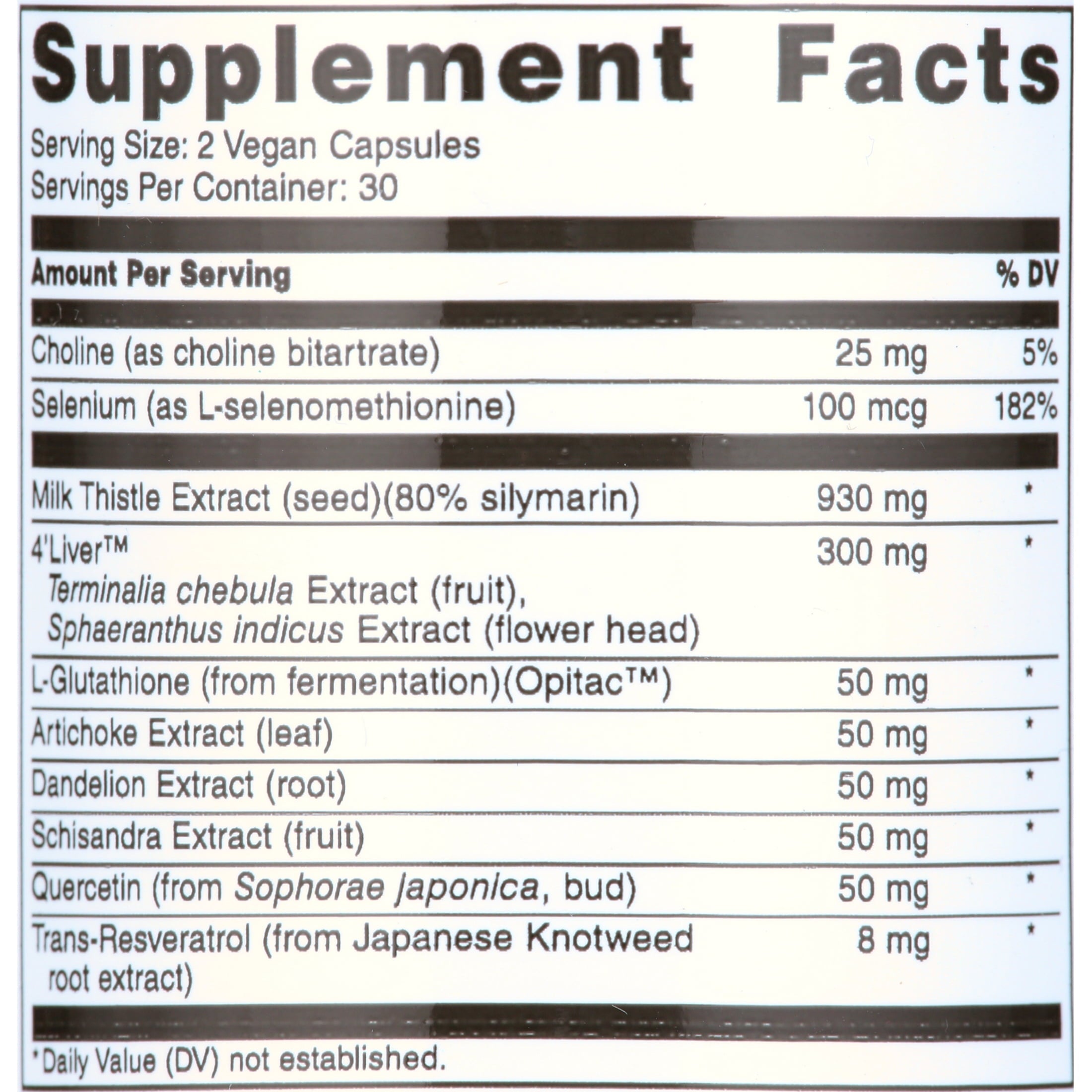 DOCTORS’ PREFERRED Liver+ Revive & Restore with  Milk Thistle - 60 Capsules