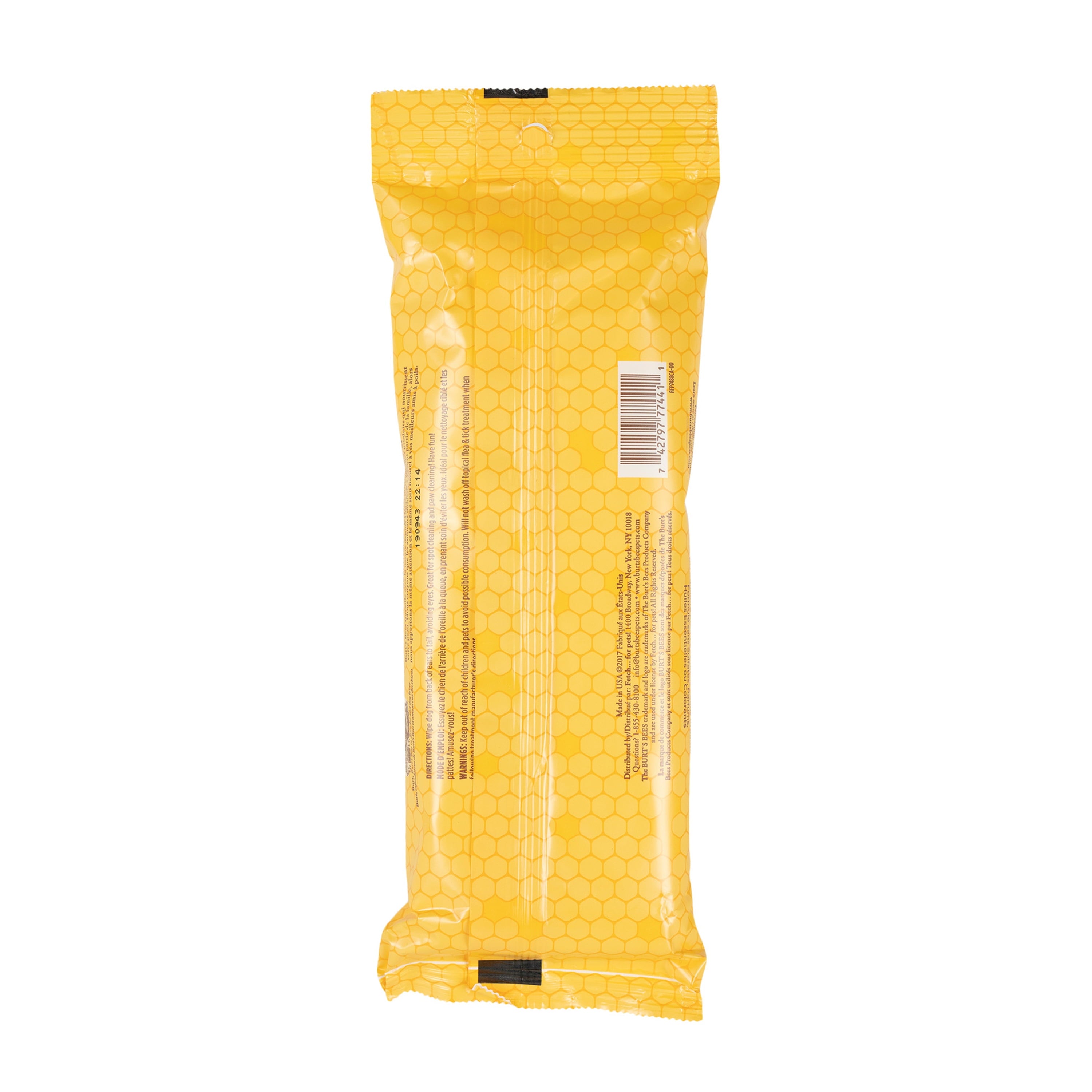 Burt's Bees For Dogs Hypoallergenic Multipurpose Wipes 50 Ct.