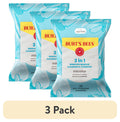 (3 pack) Burt's Bees Micellar Coconut and Lotus 3-in-1 Makeup Removing and Cleansing Wipes, 30 Count