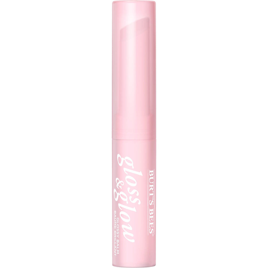 Burts Bees Gloss and Glow Glossy Balm, 100% Natural Origin, Chai Time, 1 Tube