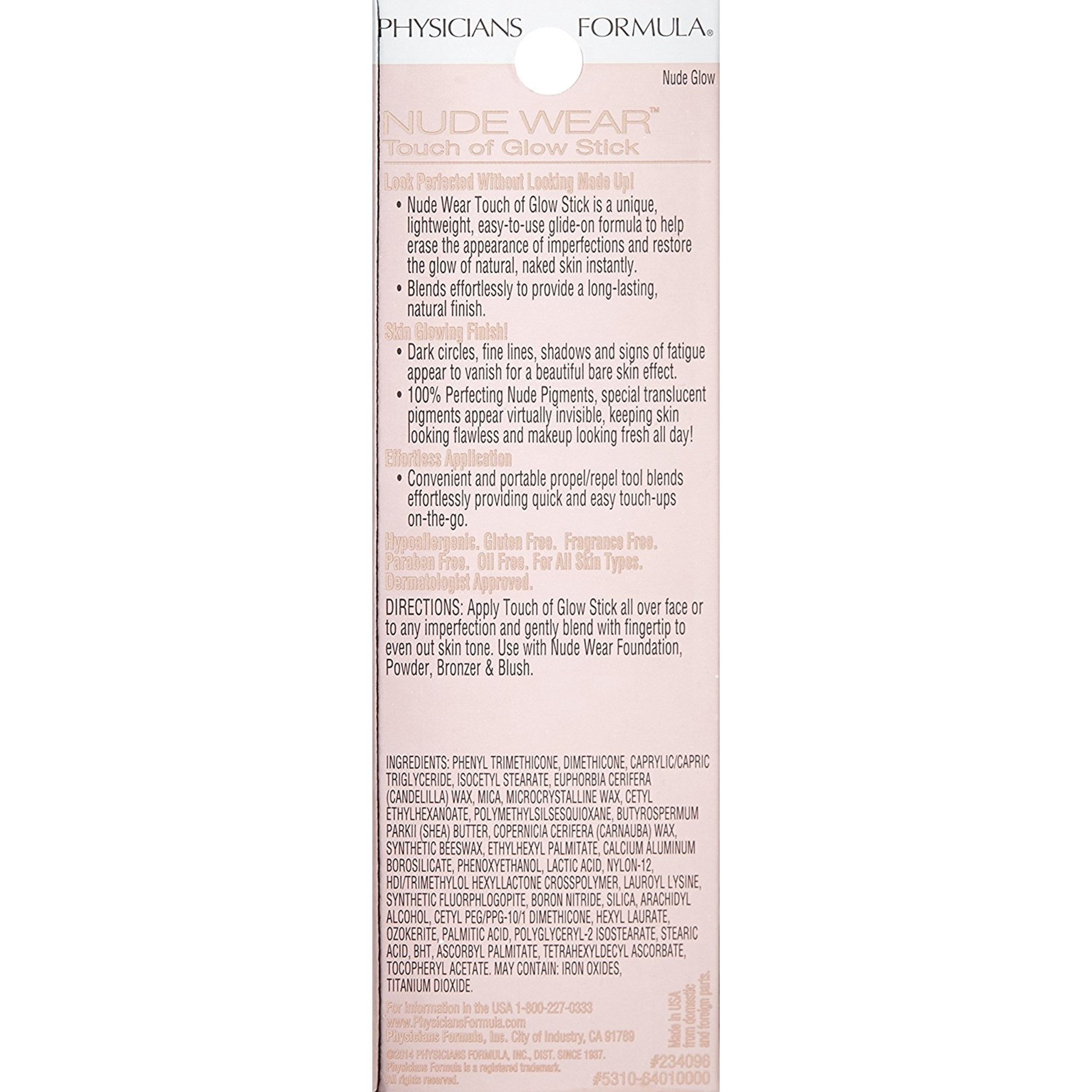 Physicians Formula Nude Wear™ Touch of Glow Stick, Nude Glow