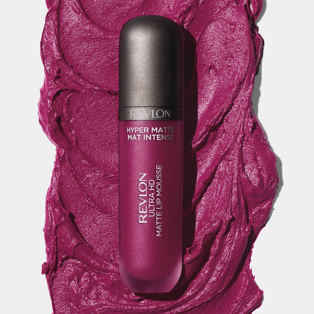 Revlon Ultra HD Matte Lip Mousse, Crimson Sky (820), 0.2 fl oz