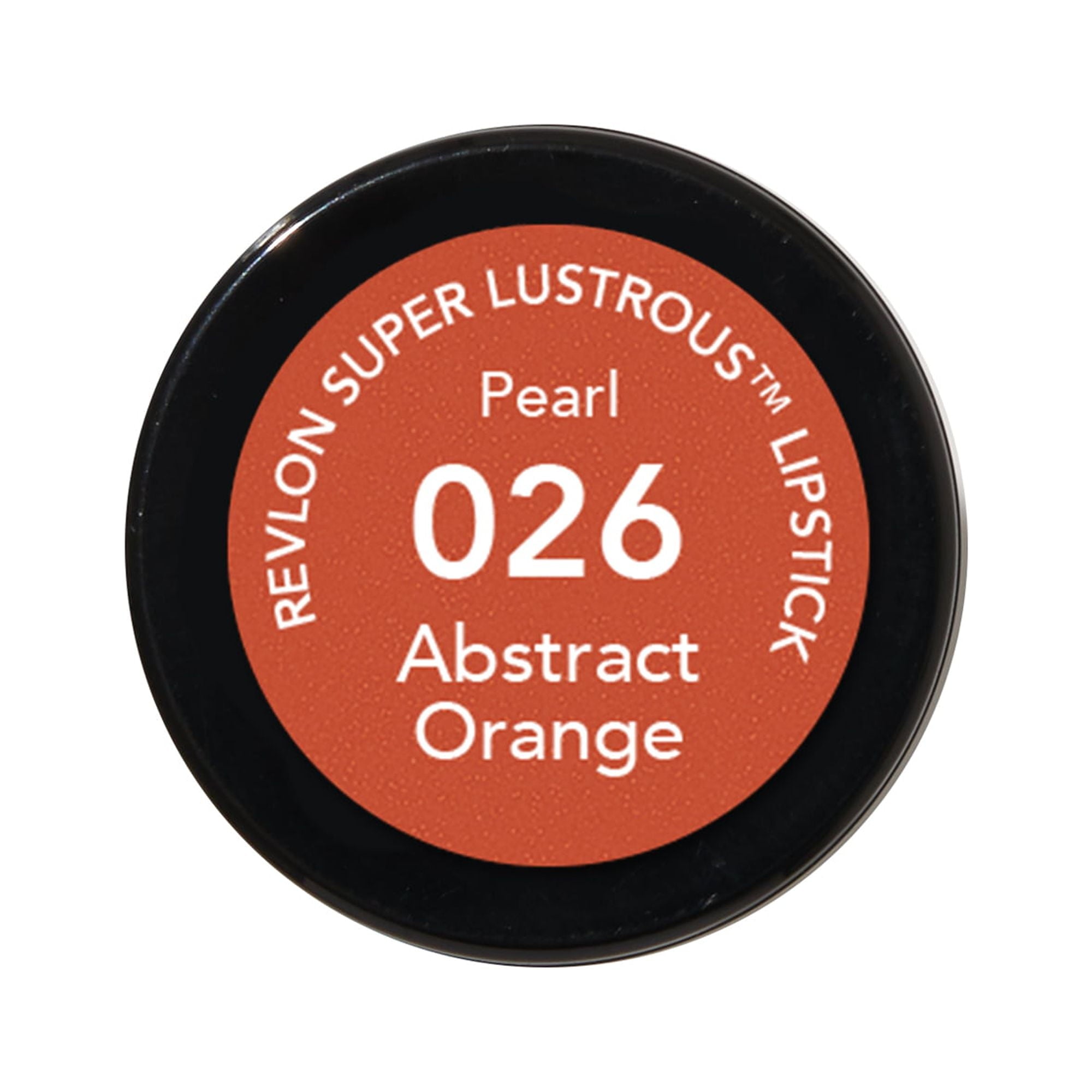 Revlon Super Lustrous Lipstick, Abstract Orange (026), 0.15 oz