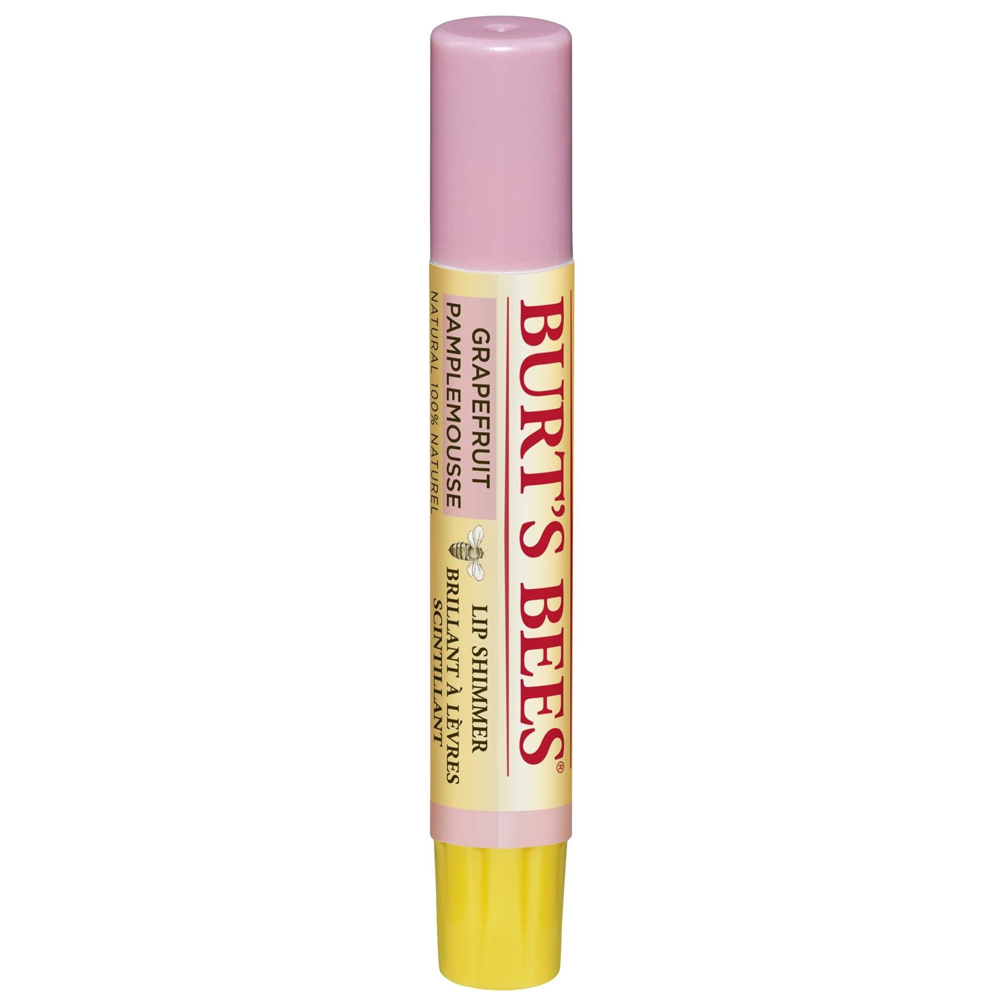 Burts Bees, Lip Shimmer Grapefruit, 0.09 Ounce