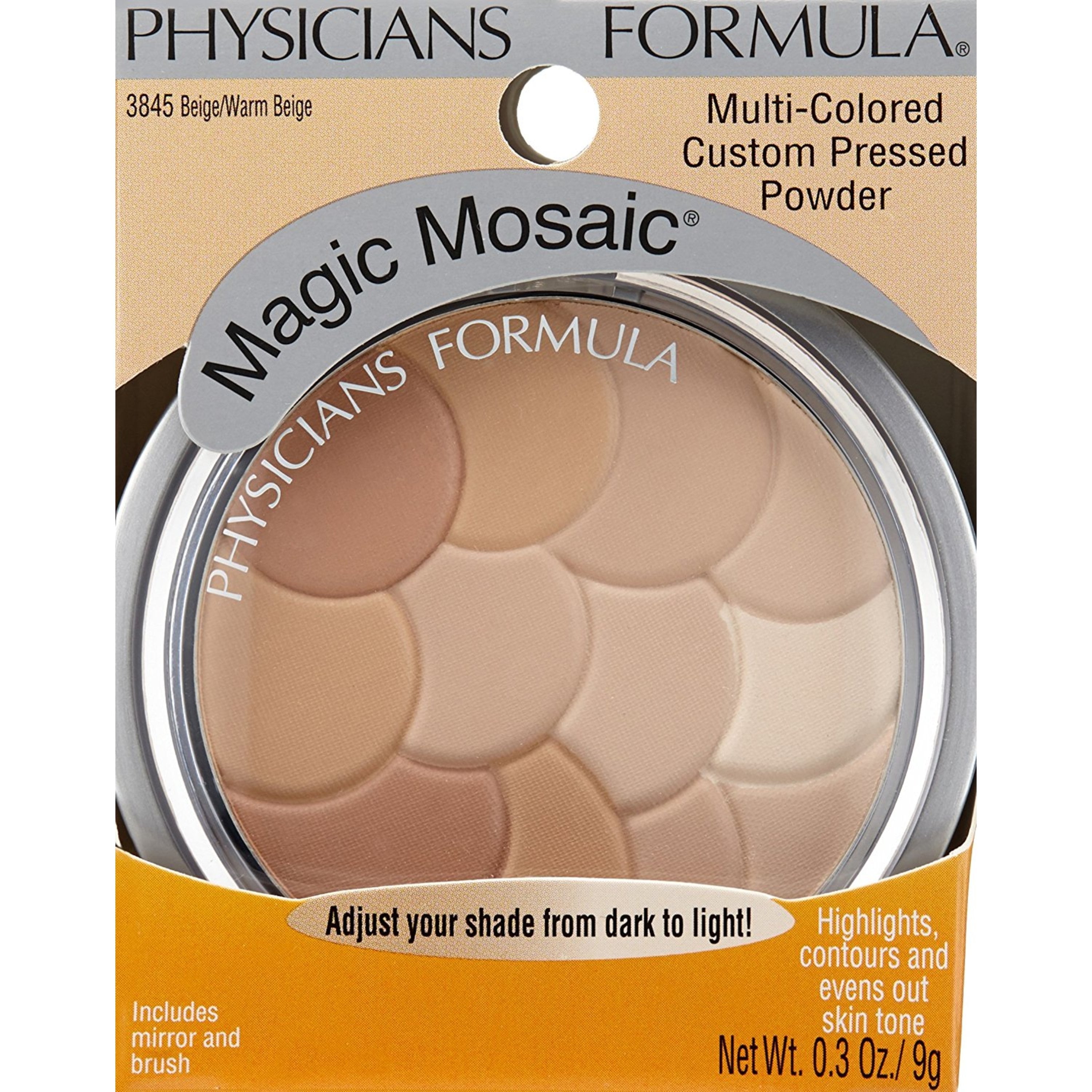 Physicians Formula Magic Mosaic® Multi-Colored Custom Face Powder, Beige/Warm Beige