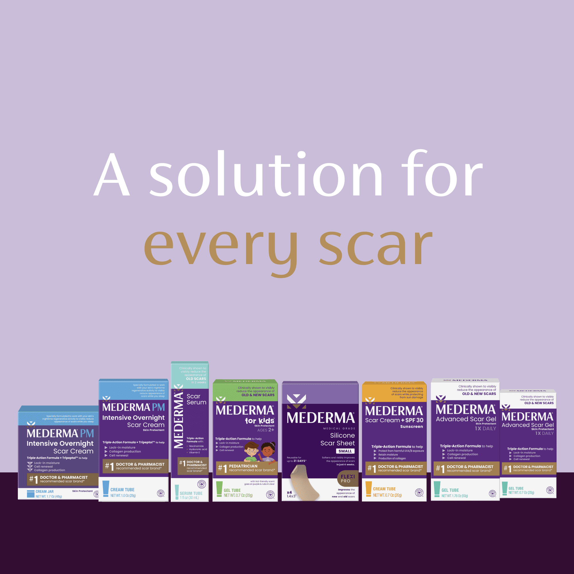 Mederma Scar Serum – Triple-Action Formula with Vitamin E, Hyaluronic Acid & Niacinamide – Clinically Shown to Reduce Old Scars,  1 Fl. Oz.
