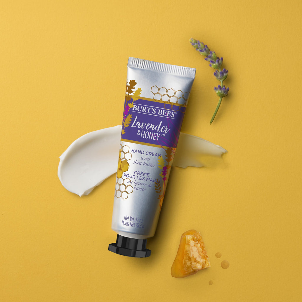 Burts Bees Lavender and Honey Hand Cream with Shea Butter, 1 Ounce