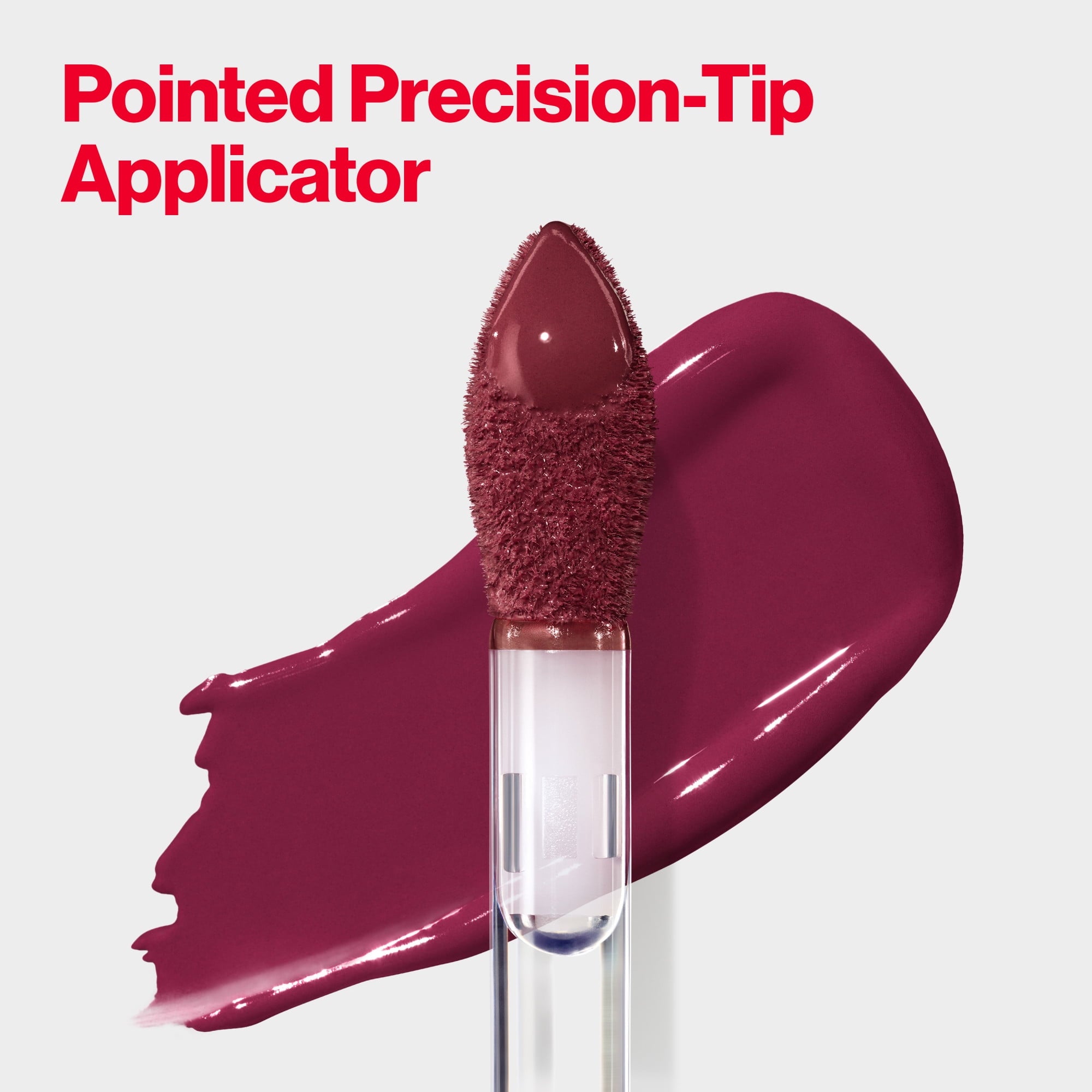 REVLON ColorStay Satin Ink Crown Jewels Liquid Lipstick, Longlasting & Waterproof Lipcolor, Moisturizing Creamy Formula Infused with Black Currant Seed Oil, 034 Regal Ruby, 0.17 fl oz.