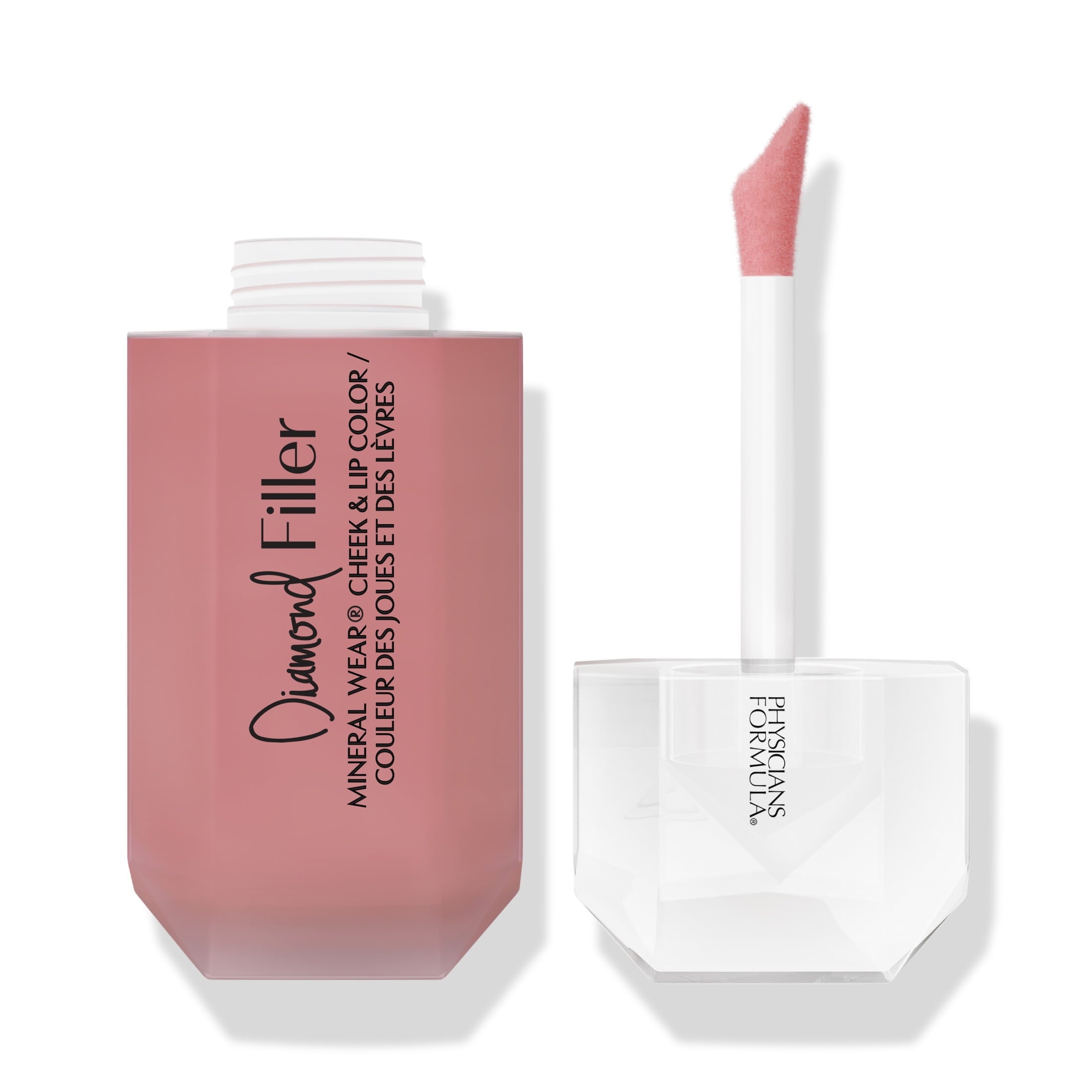 Physicians Formula Mineral Wear Diamond Filler Cheek & Lip Liquid Blush - Brilliant Peach