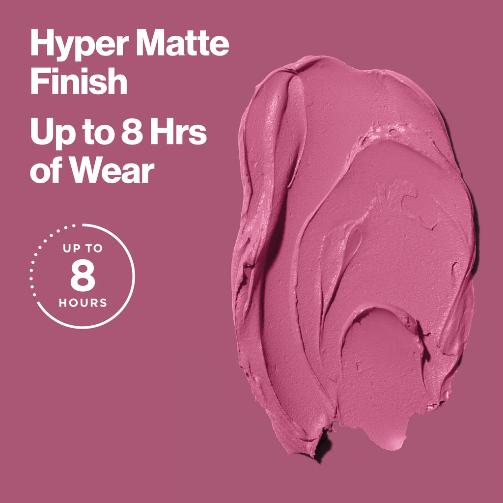 Revlon Ultra HD Lip Mousse Hyper Matte, Liquid Cream-like Lipstick, 0.16 oz, 825 Spice