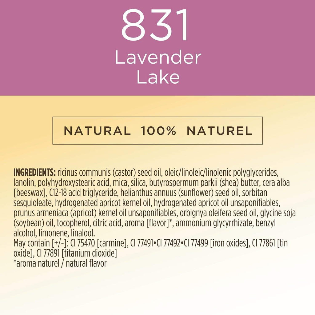 Burt's Bees 100% Natural Moisturizing Liquid Lipstick, Lavender Lake - 1 Tube