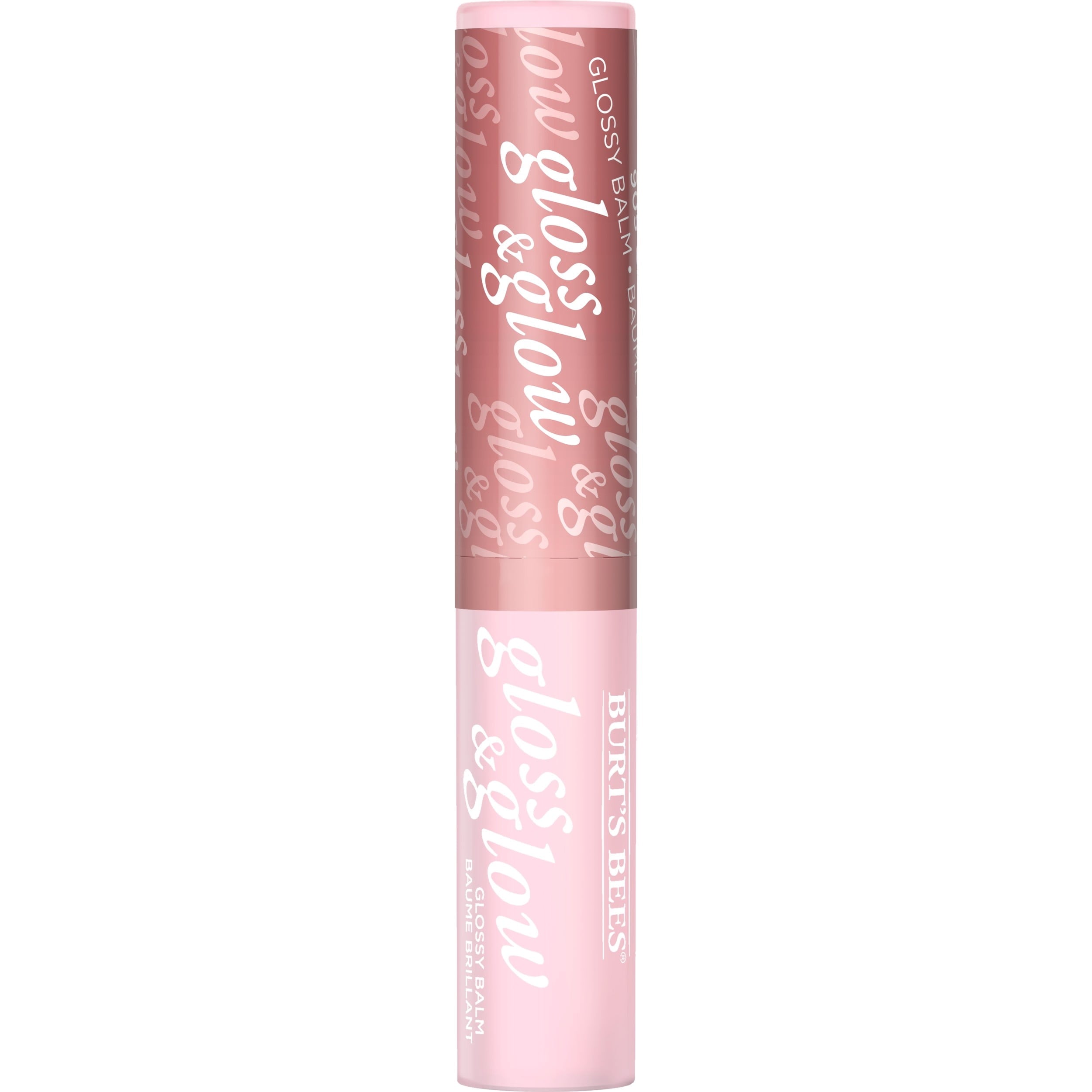 Burts Bees Gloss and Glow Glossy Balm, 100% Natural Origin, Chai Time, 1 Tube