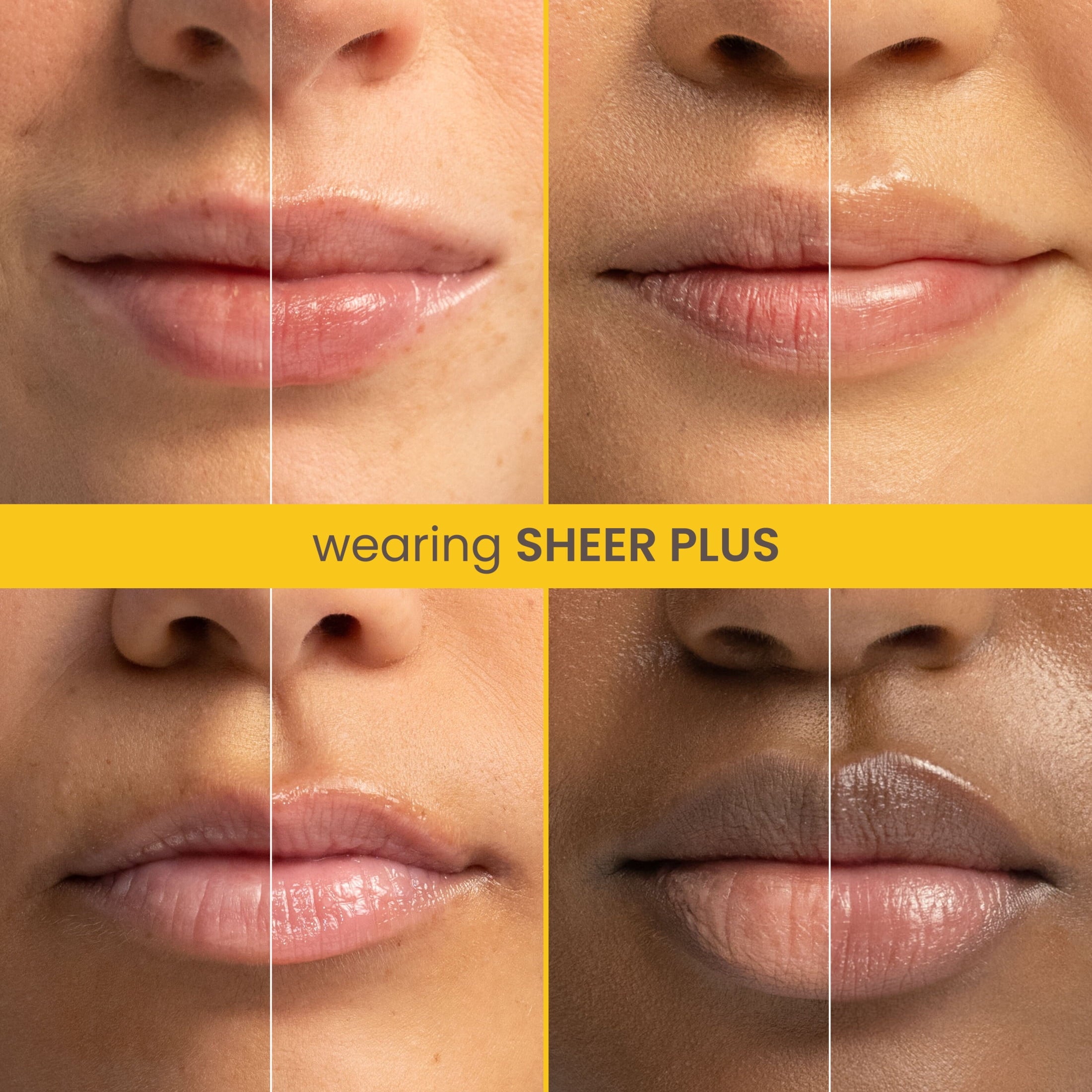 Burt's Bees Boosted Lip Balm Sheer Plus with Shea Butter, 1 Tube, 0.16 Oz