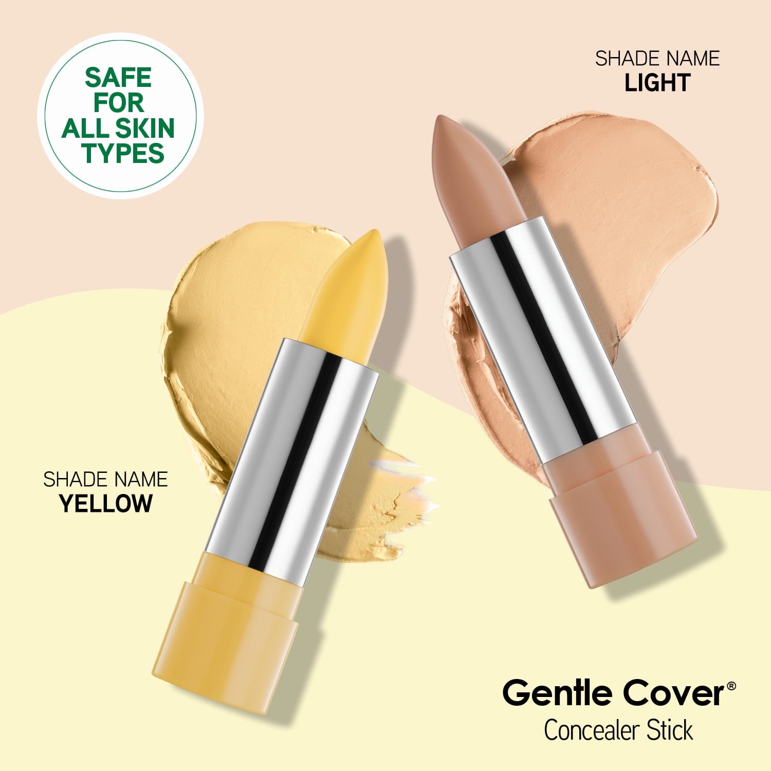 Physicians Formula Gentle Cover Concealer Makeup Stick - Yellow