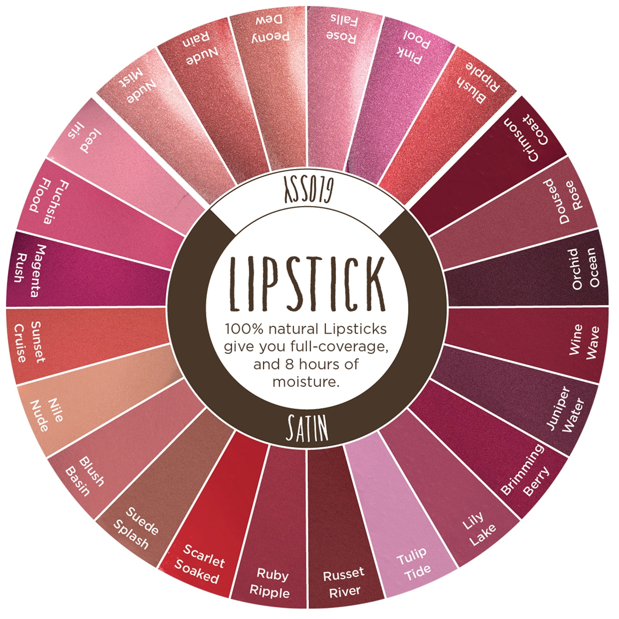 Burt's Bees 100% Natural Moisturizing Lipstick, Ruby Ripple - 1 Tube