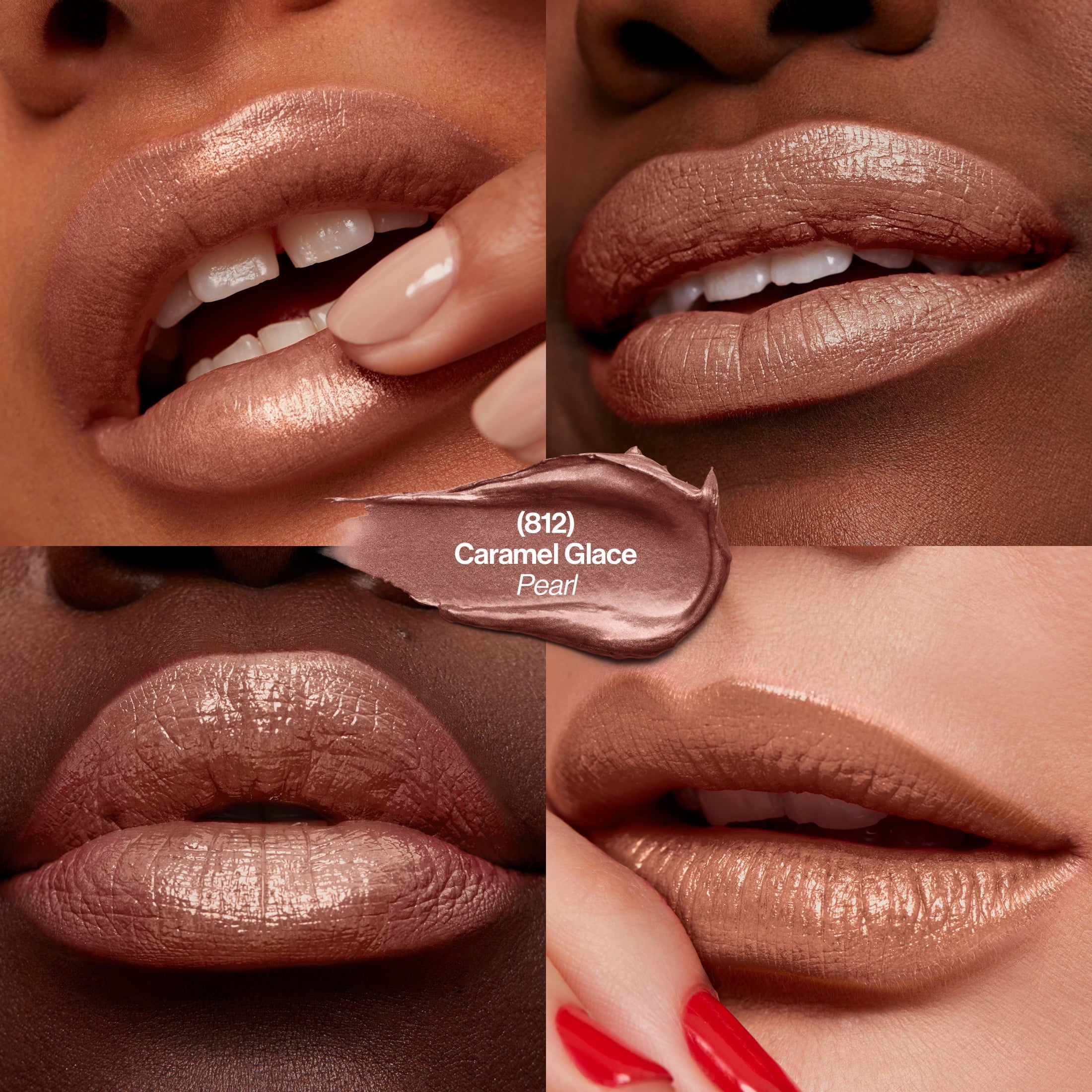 Revlon Super Lustrous Pearl Lipstick, Creamy Formula, 103 Caramel Glace, 0.15 oz