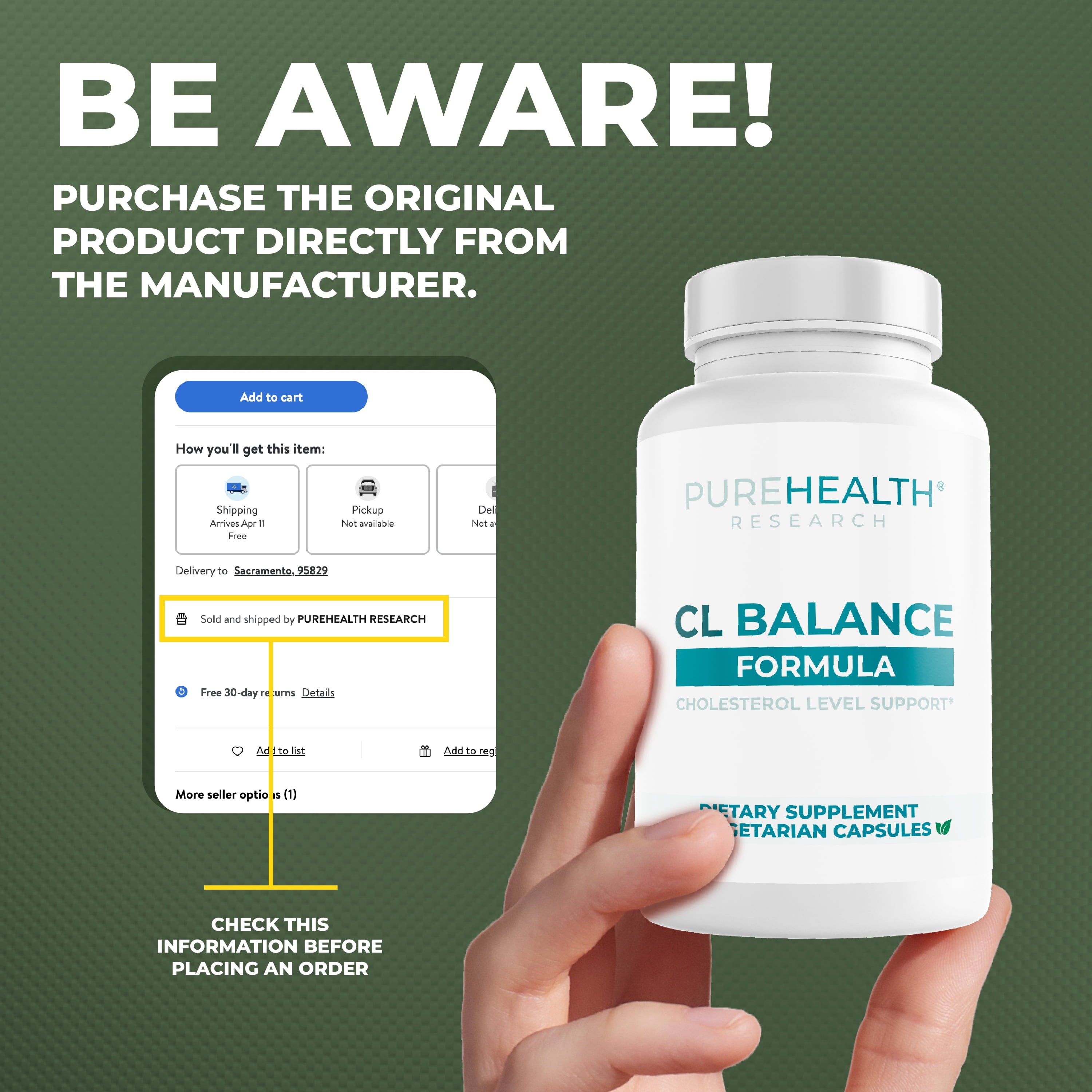 PureHealth Research CL Balance Formula