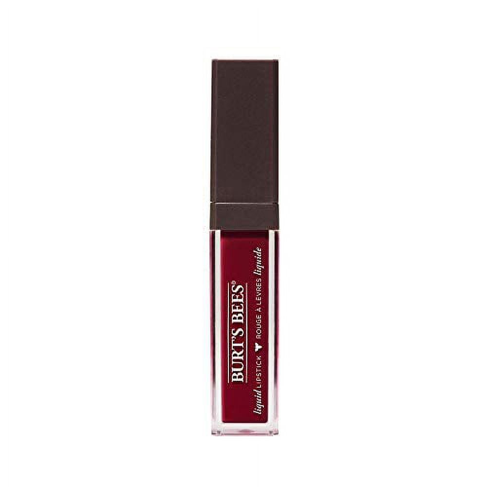 Burt's Bees 100% Natural .. Glossy Liquid Lipstick, Garnet .. Glacier, 1 Tube
