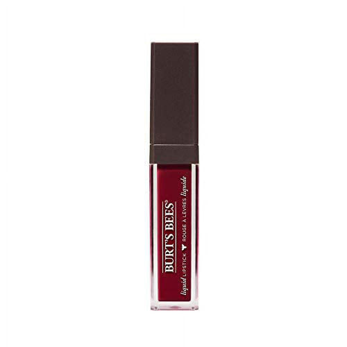 Burt's Bees 100% Natural .. Glossy Liquid Lipstick, Garnet .. Glacier, 1 Tube