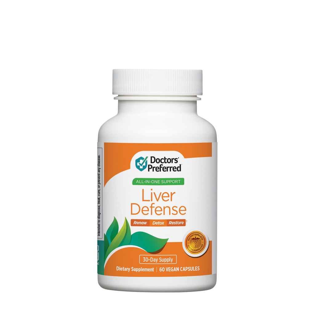 Doctors' Preferred Liver Defense, Liver Health and Detox with Milk Thistle, 60 Capsules