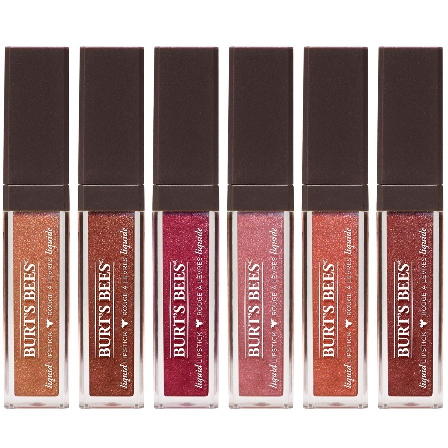 Burt's Bees 100% Natural Moisturizing Liquid Lipstick, Sandy Seas - 1 Tube