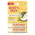 Burt's Bees 100% Natural Moisturizing Lip Balm, Coconut & Pear, 2 Count