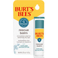 Burt's Bees 100% Natural Origin Rescue Lip Balm, Cooling Eucalyptus, 1 Tube