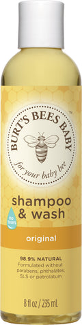 Burt's Bees Baby Shampoo & Wash, Original & Tear Free, 8 fl oz