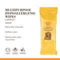 Burt's Bees For Dogs Hypoallergenic Multipurpose Wipes 50 Ct.