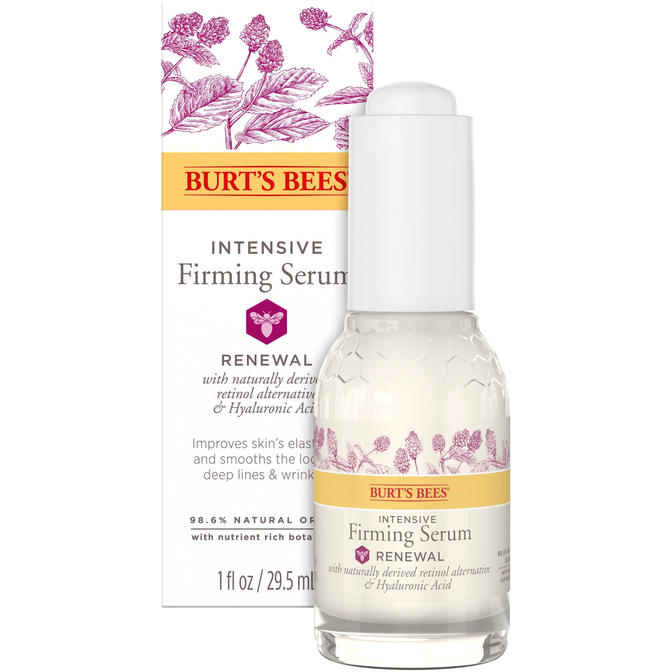 Burt's Bees Renewal Intensive Firming Serum, 1 fl. oz. Bottle