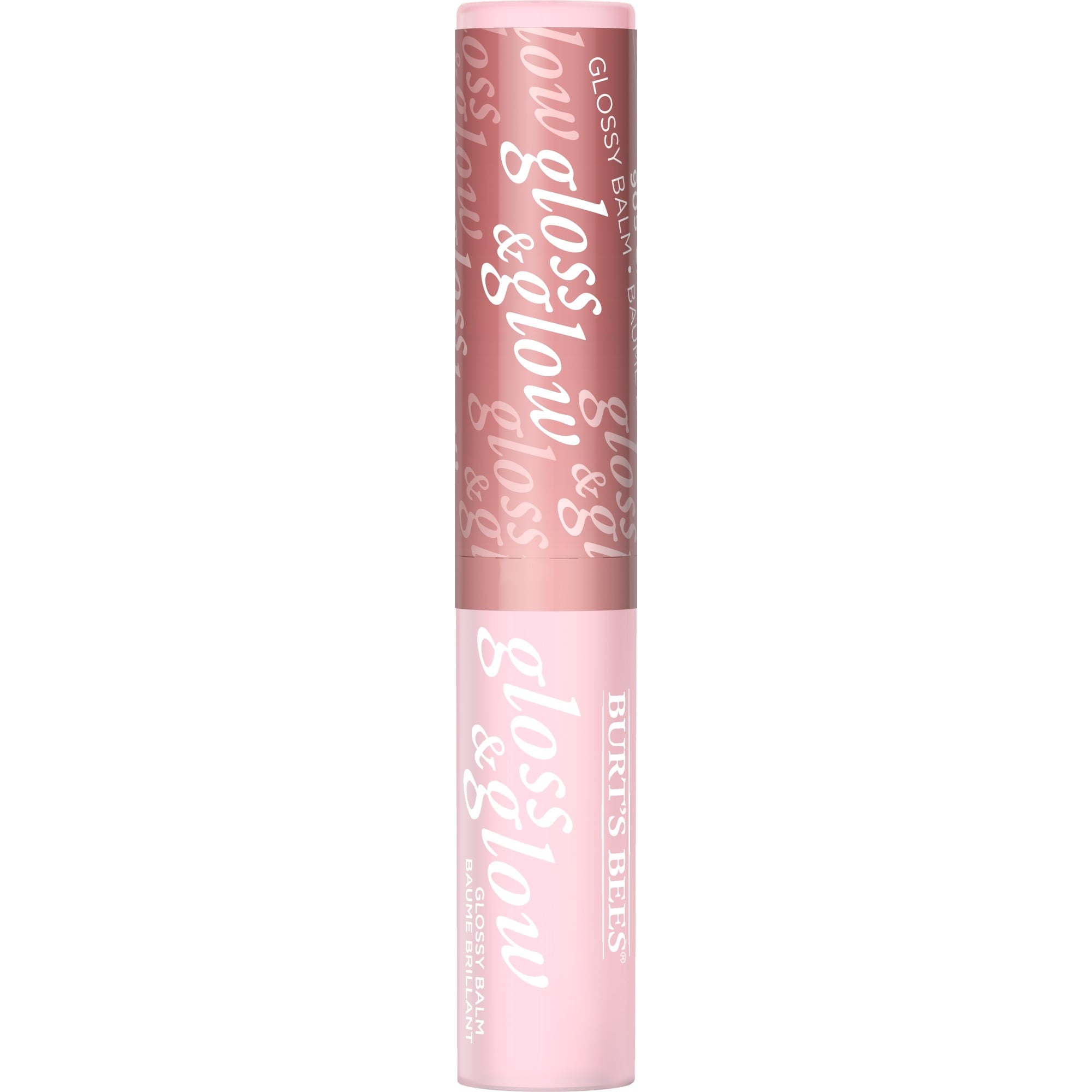 Burts Bees Gloss and Glow Glossy Balm, 100% Natural Origin, Chai Time, 1 Tube