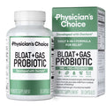 Physician's Choice Bloat & Gas 5-in-1 Probiotic for Digestion Support & Gas Relief, 30 Count