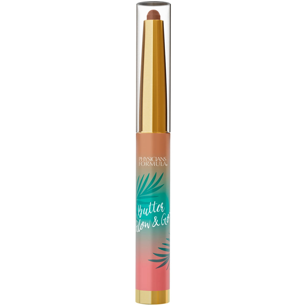 Physicians Formula Butter Glow and Go Stick, medium to deep with Murumuru butter, 0.03 oz